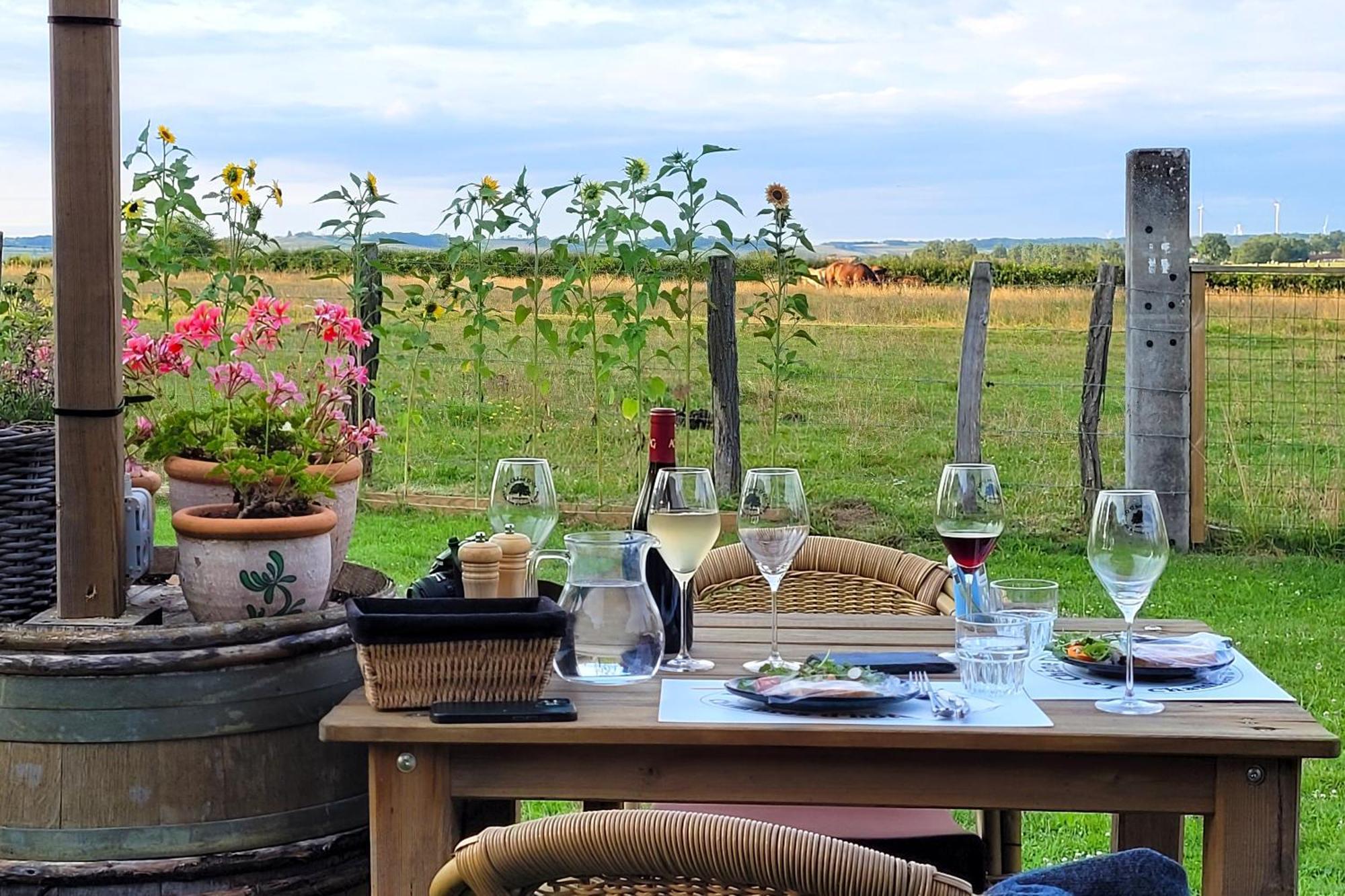 Le Chene D'Or Bed & Breakfast Marcheseuil Екстериор снимка